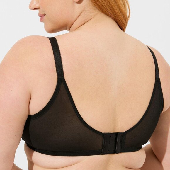 ❤️NWT VINTAGE TORRID WIRELESS BRA - CHEETAH PRINT - BACK SMOOTHING LIGHTLY LINED - Picture 3 of 8